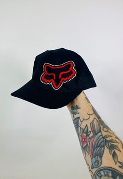 Vintage 90s Fox Racing Embroidered Hat Cap