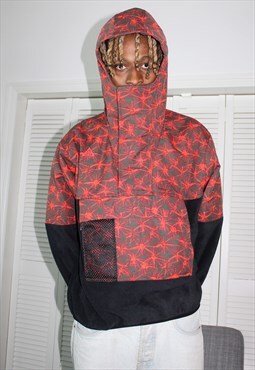 Deadstock Y2K Red Abstract Patterned Nike ACG Anorak