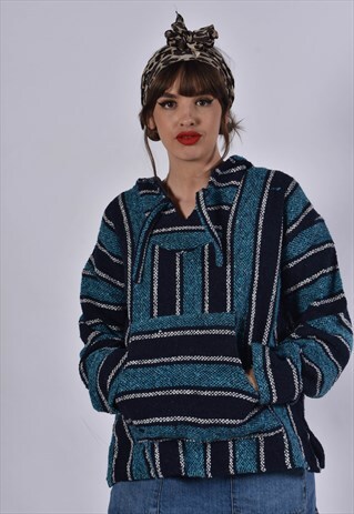 VINTAGE BAJA MEXICAN HOODIE