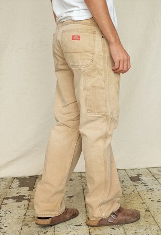 dickies beige carpenter pants