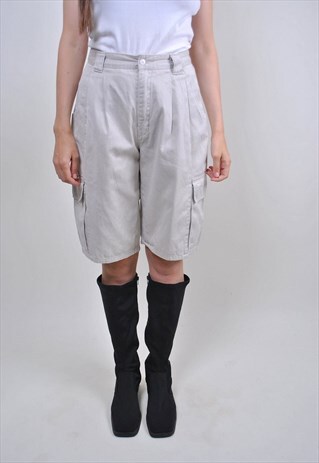 90S VINTAGE TRAVEL CARGO SHORTS