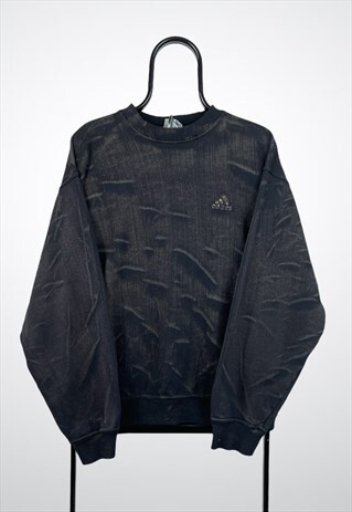 VINTAGE ADIDAS TIE DYE SWEATSHIRT MEDIUM