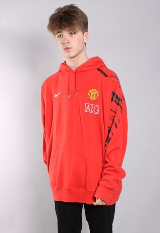 VINTAGE NIKE MANCHESTER UNITED HOODIE