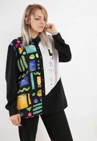 VINTAGE PATTERNED SHIRT Z783