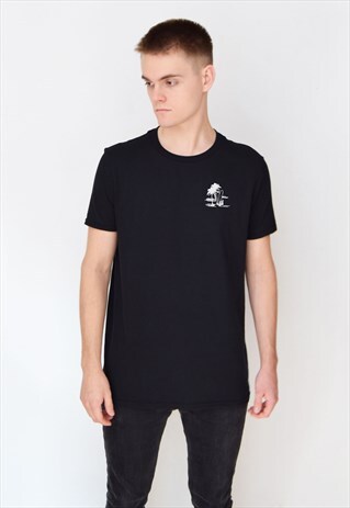 BLACK PINEAPPLE OCEAN T-SHIRT
