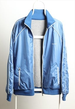Vintage Dickies Windbreaker Reversible Logo Jacket Blue Grey