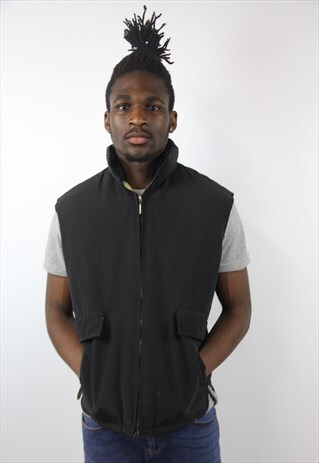 VINTAGE WOOLRICH SLEEVELESS PADDED JACKET