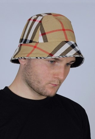 BURBERRY CAP PANAMA BUCKET HAT NOVA