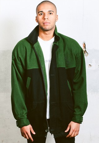 VINTAGE HUGO BOSS WOOL PARKA COAT