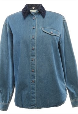 Vintage Liz Claiborne Denim Shirt - M