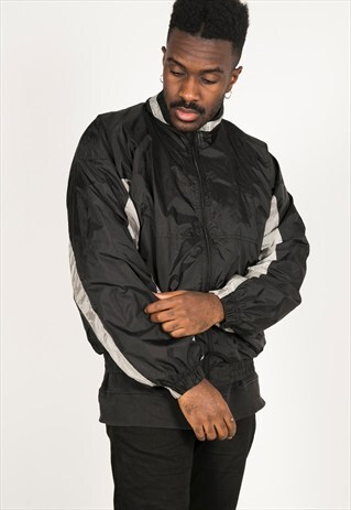 VINTAGE 80S USA PUMA SHELL SPORT JACKET / S0749