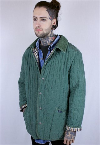 VINTAGE AQUASCUTUM QUILTED JACKET