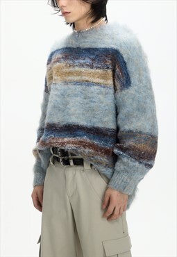 Men's color textured sweater AW2022 VOL.3