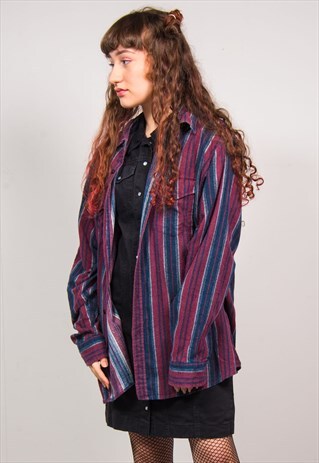 VINTAGE 90'S GRUNGE STYLE FLANNEL SHIRT