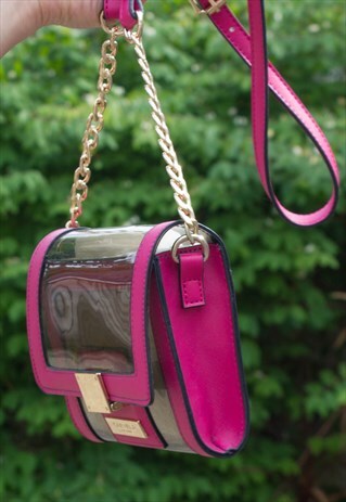 RETRO CARVELA PERSPEX BAG