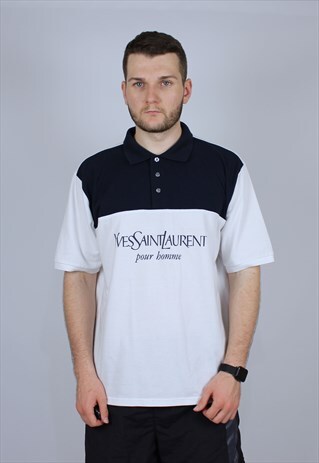 YVES SAINT LAURENT YSL POLO SHIRT MEN