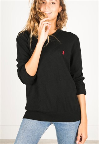 VINTAGE 80S POLO RALPH LAUREN JUMPER / R4114C800