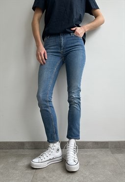 Acne Studios Skinny Blue Denim Pants Jeans 26x32