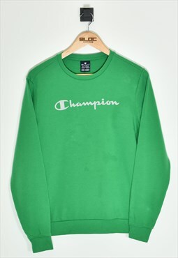Vintage Champion Sweatshirt Green Small