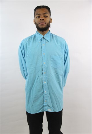 VINTAGE TED BAKER BLUE SHIRT