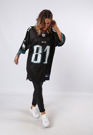 NFL OVERSIZED T-SHIRT SPORT JERSEY TOP FOOTBALL (D2T)