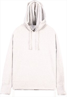 Vintage 90's Danskin Hoodie Plain Pullover Grey XLarge