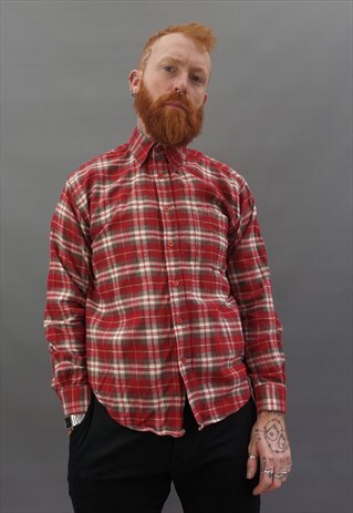 VINTAGE 1990S CHECK FLANNEL SHIRT