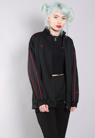 VINTAGE NIKE FESTIVAL TRACK JACKET BLACK