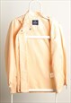 VINTAGE DUNLOP MOTORSPORT WINDBREAKER HOODED JACKET PEACH