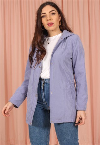 VINTAGE 80S COAT IN LILAC
