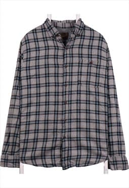 Northwest Territory 90's Tartened lined Check Button Up Long