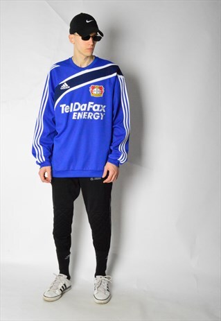 2008 BLUE FOOTBALL ADIDAS SWEATSHIRT