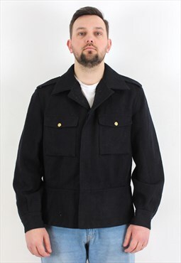 Finland Army 'Valtion Pukutehdas' Wool Military Jacket Coat