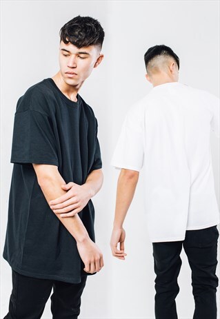 RQST OVERSIZED TEE MULTIPACK - BLACK AND WHITE