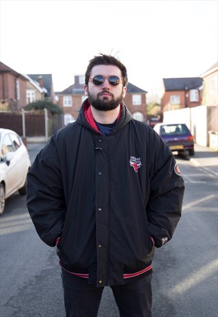 VINTAGE CHICAGO BULLS NBA STARTER JACKET