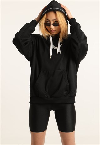 VINTAGE PUMA PRINTED LOGO HOODIE