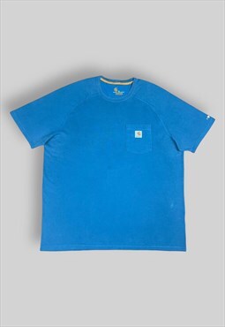 Vintage Carhartt Force Pocket Logo T-Shirt in Blue
