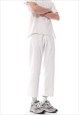 VINTAGE NIKE PANTS TROUSERS WHITE DRILL