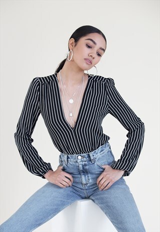 MELIA BLOUSE - STRIPE