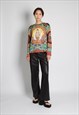 JEAN PAUL GAULTIER 1997 PRINTED EYE OF HORUS TOP