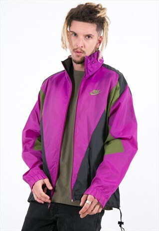 VINTAGE 90S NIKE RAINCOAT JACKET / S3979
