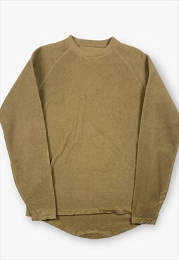 Vintage Cabela's Fleece Sweatshirt Camel Brown M BV15581