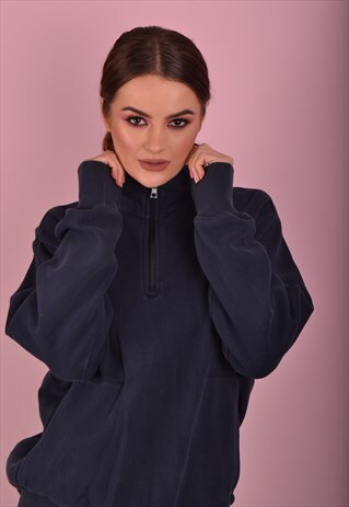 BLUE NAUTICA 1/4 ZIP JUMPER GJ4285