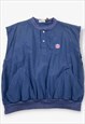 Vintage nfl embroidered sleeveless windbreaker l BV18069