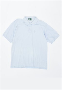 Vintage 90's Sergio Tacchini Polo Shirt Blue