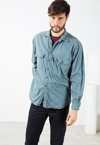 VINTAGE LEVI'S LONG SLEEVE SHIRT / S4902