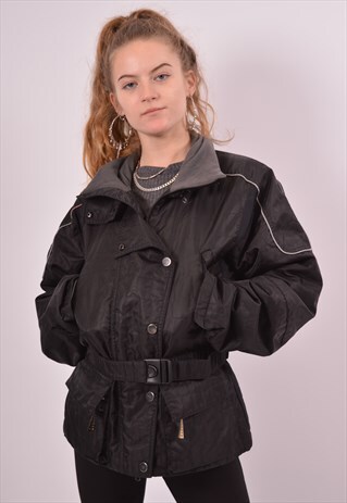 VINTAGE FERRE WINDBREAKER JACKET BLACK