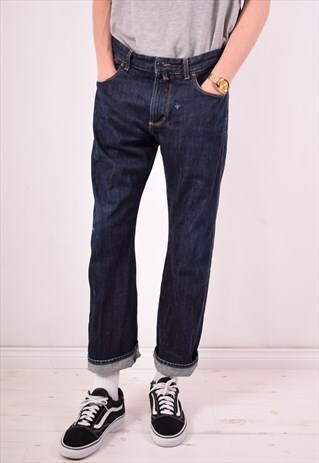 GANT MENS VINTAGE JEANS W34 L30 BLUE 90S