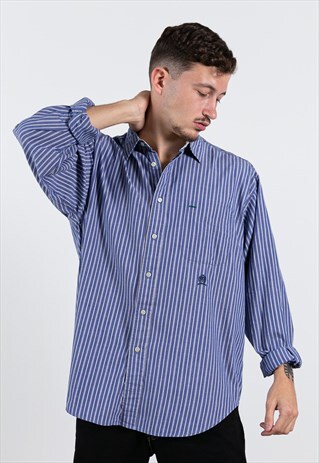 VINTAGE 80S TOMMY HILFIGER CLASSIC SHIRT / S9320