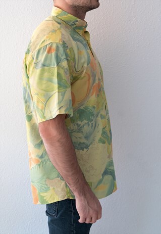 VINTAGE HAWAIIAN PATTERN SHIRT